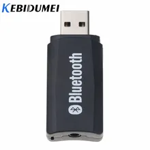 Kebidumei беспроводной USB ключ Bluetooth 5,0 приемник адаптер музыкальный адаптер A2DP Dongles для автомобиля звуковые колонки AUX телефон 3,5 мм аудио