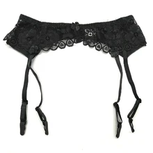 Женские регулируемые подвязки Пояс для чулок бант прозрачные подвязки пояс для сексуального белья кружевные подвязки