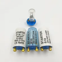 Высококачественная флуоресцентная трубка стартер для 4-80W180-250VAC флуоресцентная фара, предохранитель электронный стартер флуоресцентных ламп