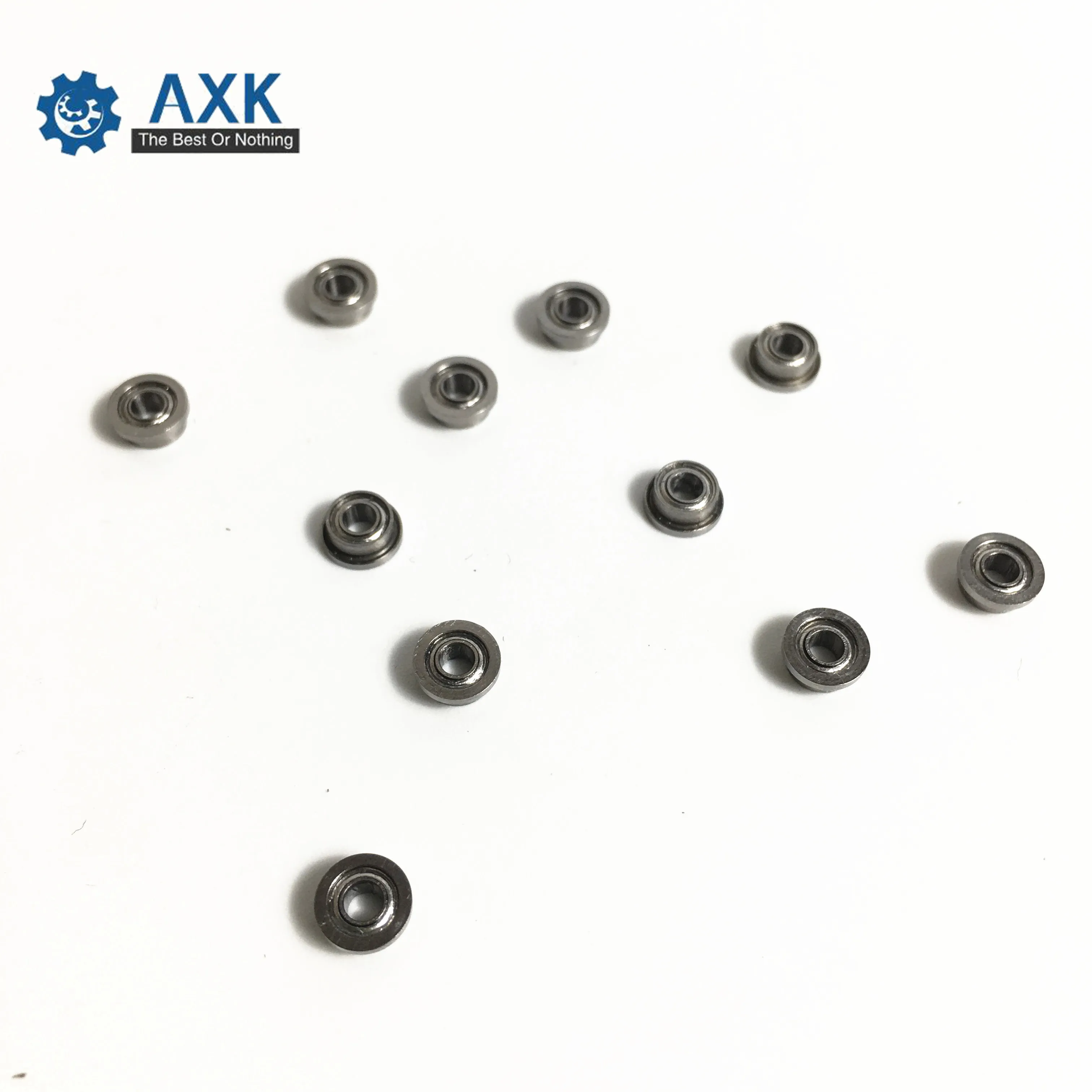 AXK FR133ZZ (10/50 шт.) 2 38x4 762x2 38 мм фланцевый шарикоподшипник 3/32x 3/16 x3/32 дюйма миниатюрный