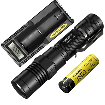 

NITECORE MH10 USB Charging Flashlight CREE XM-L2 U2 max 1000 lumen beam distance 232 meter outdoor sports torch search light