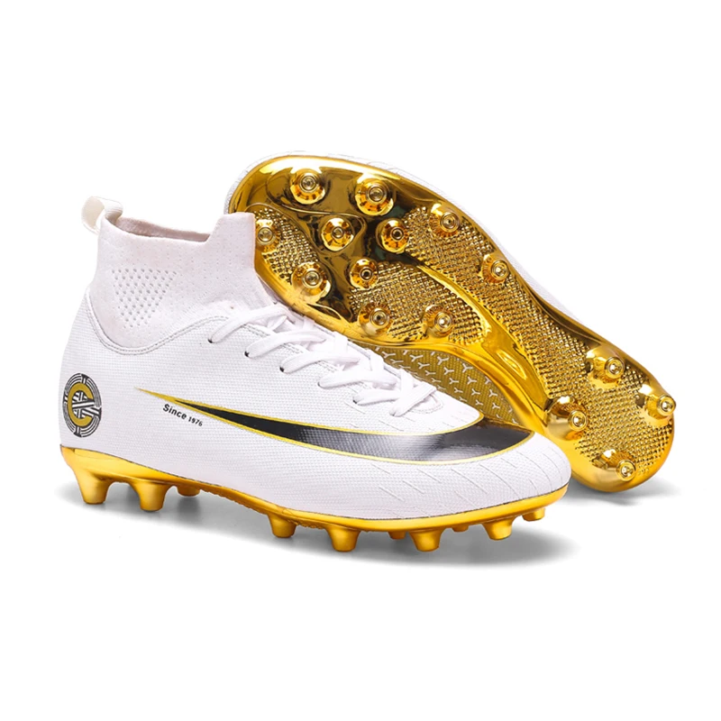 Beste Voetbalschoenen Indoor Turf Futsal Sneakers TF Lange Spikes Mannen Schoenen Voetbal Schoenplaten Originele Voetbal Sport Schoenen voor Vrouwen mannen