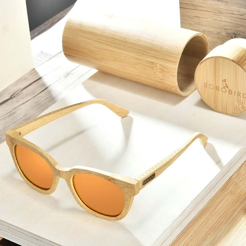 

Sunglasses Women 2020 BOBO BIRD Classic Polarized Lens Sunglasses Men Top Brand Bamboo Design Eyeglasses Accessories Customize