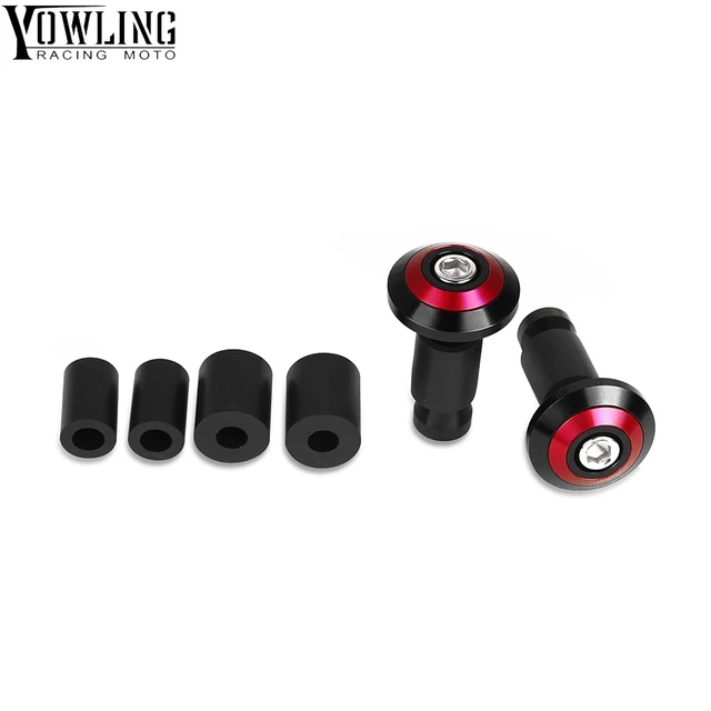 For Honda CBR 600 F2 F3 F4 F4i CB599 CBR600RR CBR1000RR Motorcycle grips ends Handle Bar Cap End Plugs Handlebar Grips RD