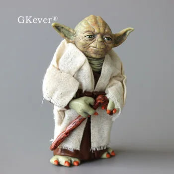 

12 cm Star Wars Yoda Darth Vader PVC Action Figures Toys Collectible Model Baby Kids Christmas Birthday Gift Home Car Decor