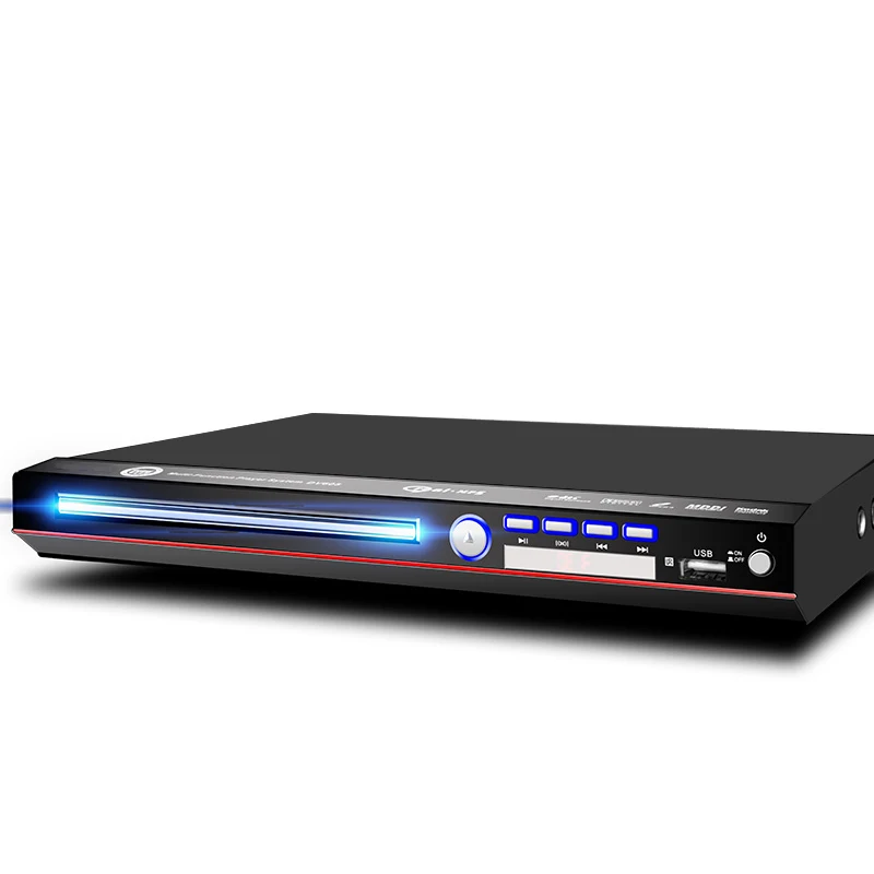 Kaolanhon 11 Вт-19 Вт 220 В с USB 4,0 Bluetooth плеер dvd-плеер EVD VCD CD плеер домашний аудио игровой плеер PAL/NTSC/Авто 2 канала