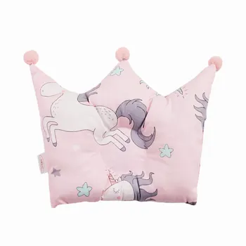 

New Baby Crown Shaped Pillow Infant Shaping Pillow Cartoon Newborn Bedding Pillows Prevent Flat Head Kids Cushion