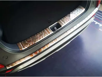 

Car styling stainless steel rear bumper protector rear trunk cover trim for Hyundai IX25 2020