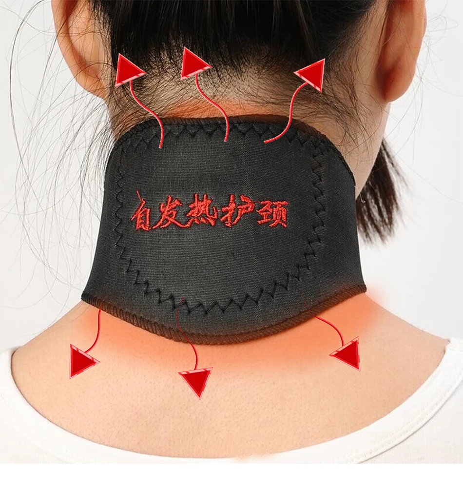 Neck Care Tool Health Care Massage Neck Brace Support Massager Protection Heating Belt Health Care Tool Neckband Masajeador
