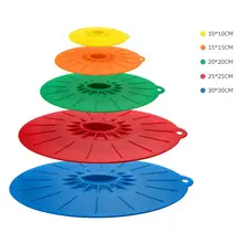 Новое пищевое Силиконовое вакуумное Хранение продуктов питания свежее покрытие кухня мгновенная вакуумная пищевая запайка чаша крышка