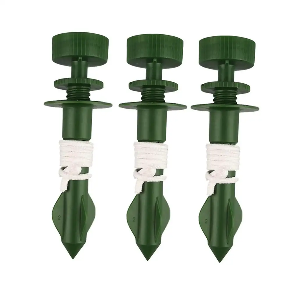 Plant Self Watering Spikes Adjustable Stakes System Vacation Plant Waterer 3Pcs#2S27