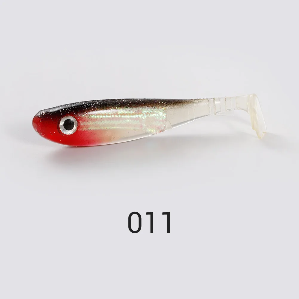 Noeby 6Pcs/Lot Soft Lure 90Mm/4.5G Handmade Soft Fish Fishing Lure