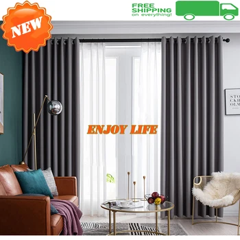

Modern Blackout Curtains for Living Room Bedroom Euro Window Curtain Drapes Room Drapes Fabrics Curtain For the Kitchen