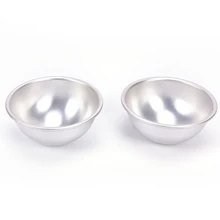 

3D Aluminum Kitchen Sphere Bath Cake Pastry Mould Bomb Mold Pan Tin Baking