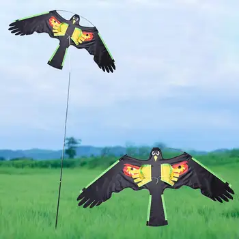 

Bird Scarer Emulation Flying Kite Drive Bird Kite For Garden Scarecrow Yard Home Breeze Easy To Fly Bird Repeller