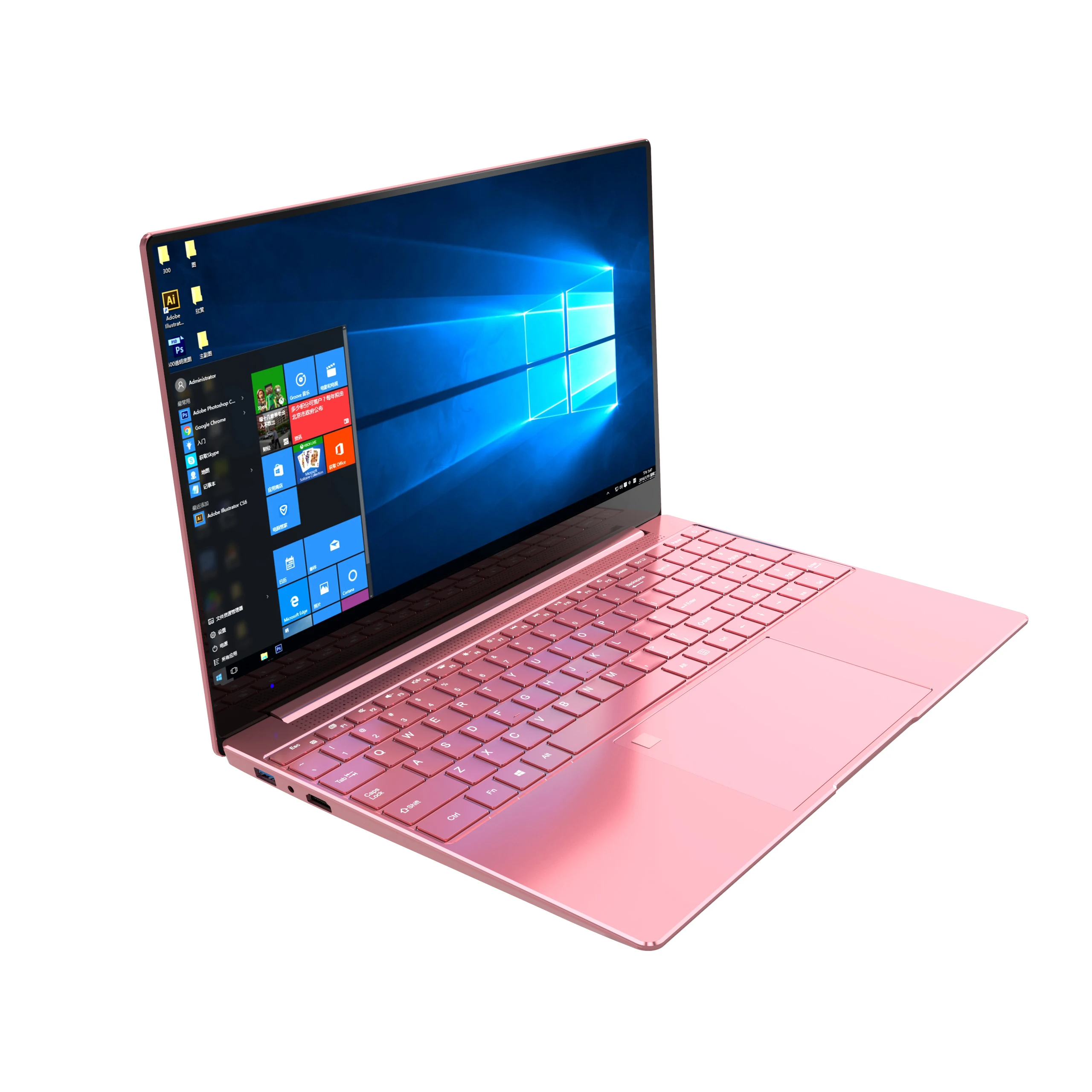 15.6 Inch Win10 F158-8Z Laptop Celeron J3455 8G 128G/256G/512G SSD Notebook Netbook Computer Fingerpint Recognition WIFI HDMI-2