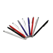 10 шт 2 в 1 стилус для сенсорного экрана гелевые чернила Шариковая ручка для iPhone 4 4S iPad OUJ99