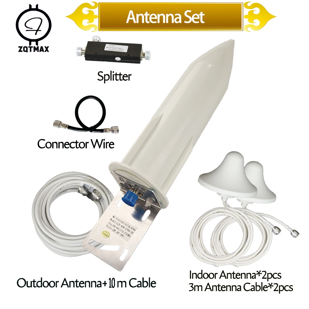 ZQTMAX 30dBi мобильный усилитель Сигнала Антенна для 2g 3g 4g UMTS LTE сотовый сеть 900 1800 2100 2600
