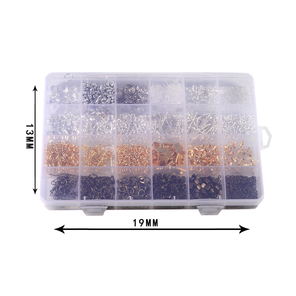 1box Ear Hook Jump Rings Split Rings Earring Hook Lobster clasp Pins Jewelry DIY Accessories DIY Jewelry Findings Making Kit