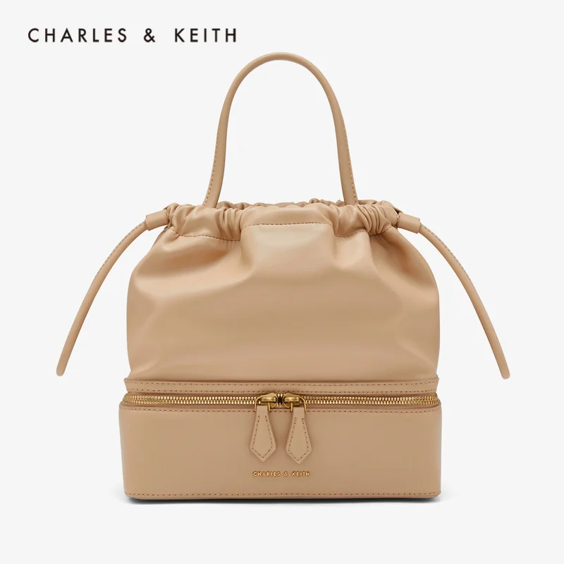 CHARLES＆KEITH Новинка на Лето 2020 CK2 50270430Женская Cумка плечо Сращивания материала сумка