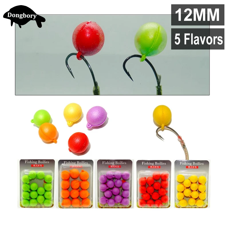 12MM/14MM Carp Fishing Bait Artificial Boilie Pop Up Floating Bait