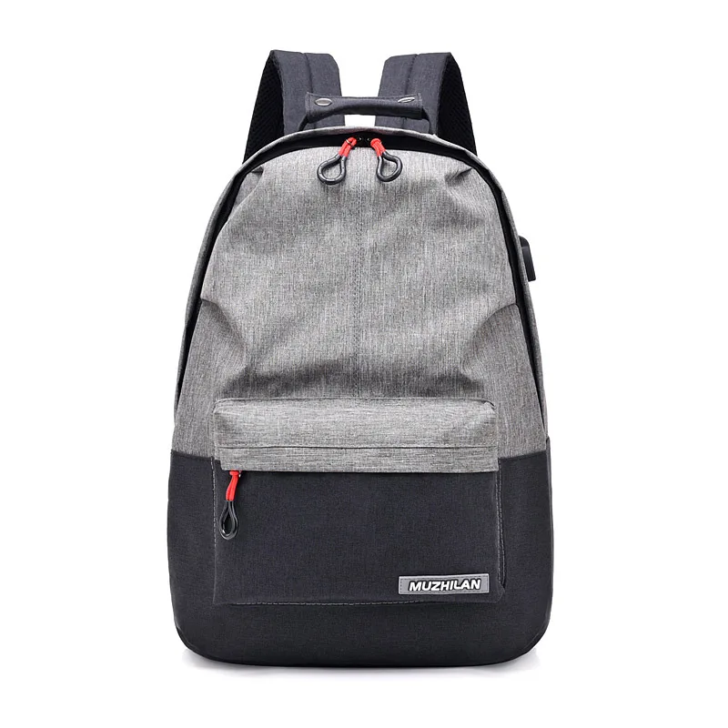 

Litthing Backpacks Men Back Pack School Bag Bagpack Women College Canvas Backpack Usb Charger Charging Schoolbag Travel Laptop