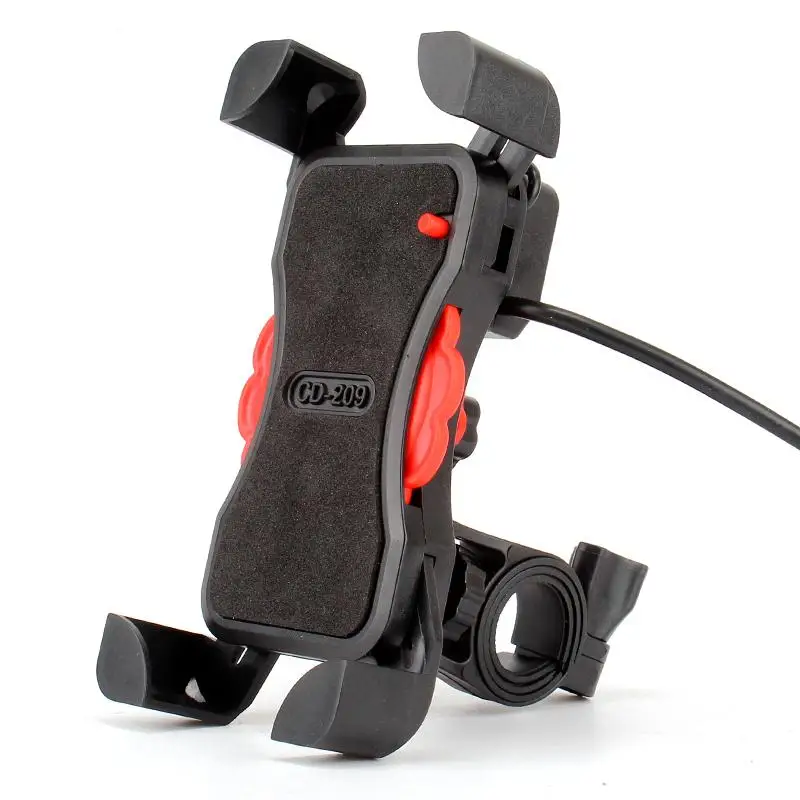 Dual USB Port 12V Waterproof Motocross Motorcycle Handlebar Charger 5V 2A Adapter Power Supply USB Socket ATV for Phone Mobile