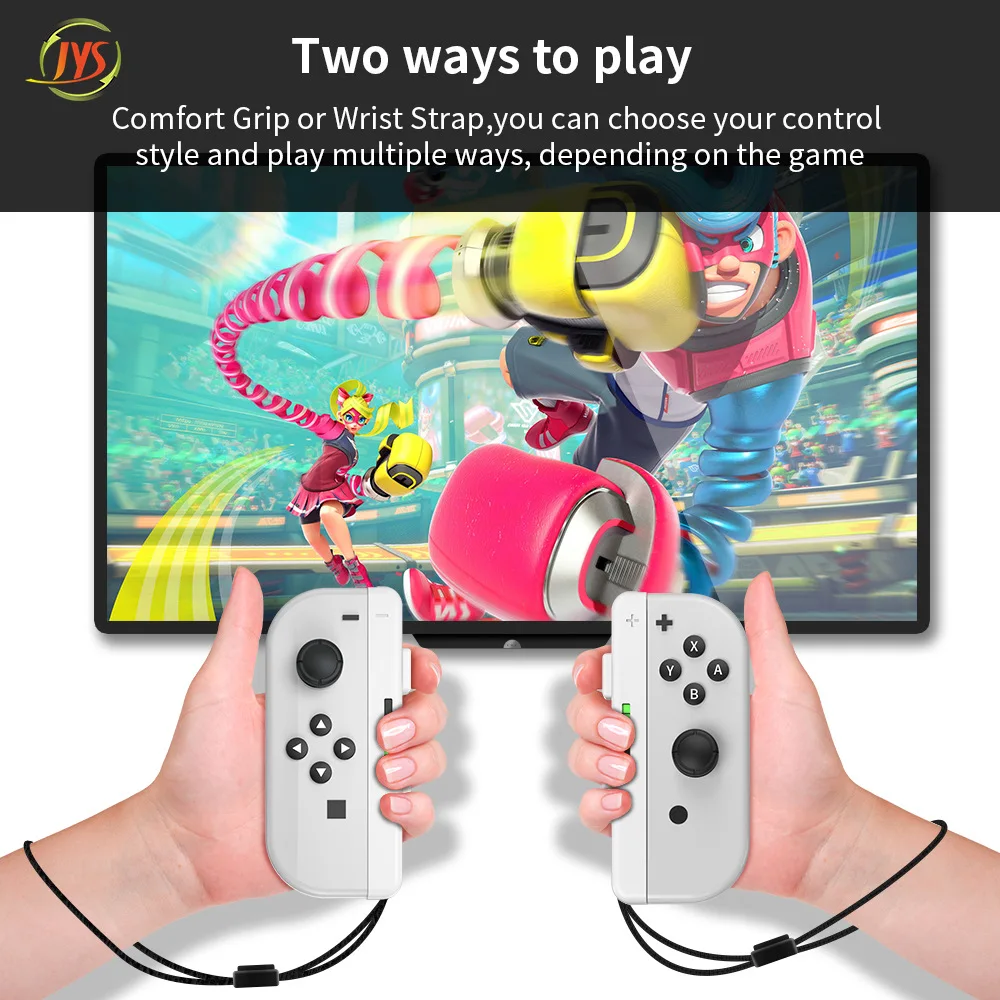 2PCS Joycon Bracket Stand Holder For Nintendo Switch/Nintendo Switch OLED JOY CON Controller Gamepad Hand Grip Strap Accessories