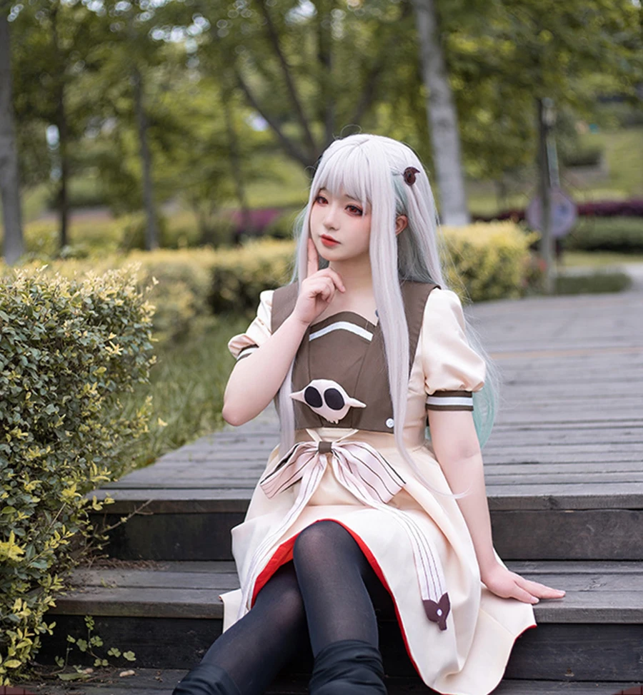 Toilet-bound Hanako-kun-Inspired Nene Yashiro Sailor Uniform Costume for Women (Unofficial)