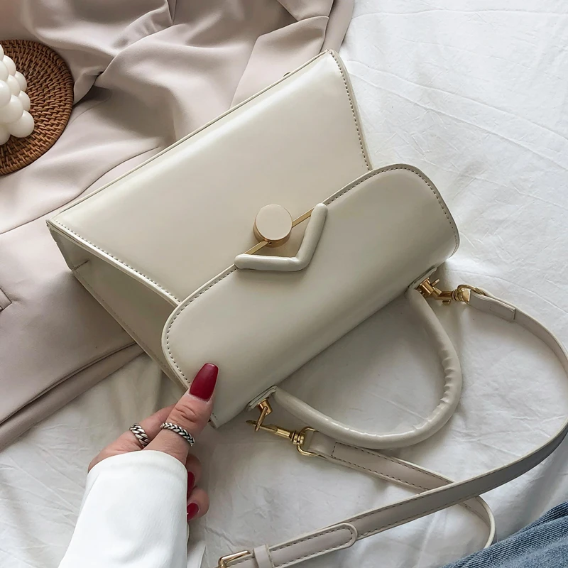 Stylish Shoulder Bag For Women 2020 Fashion Solid Crossbody Bag Hand