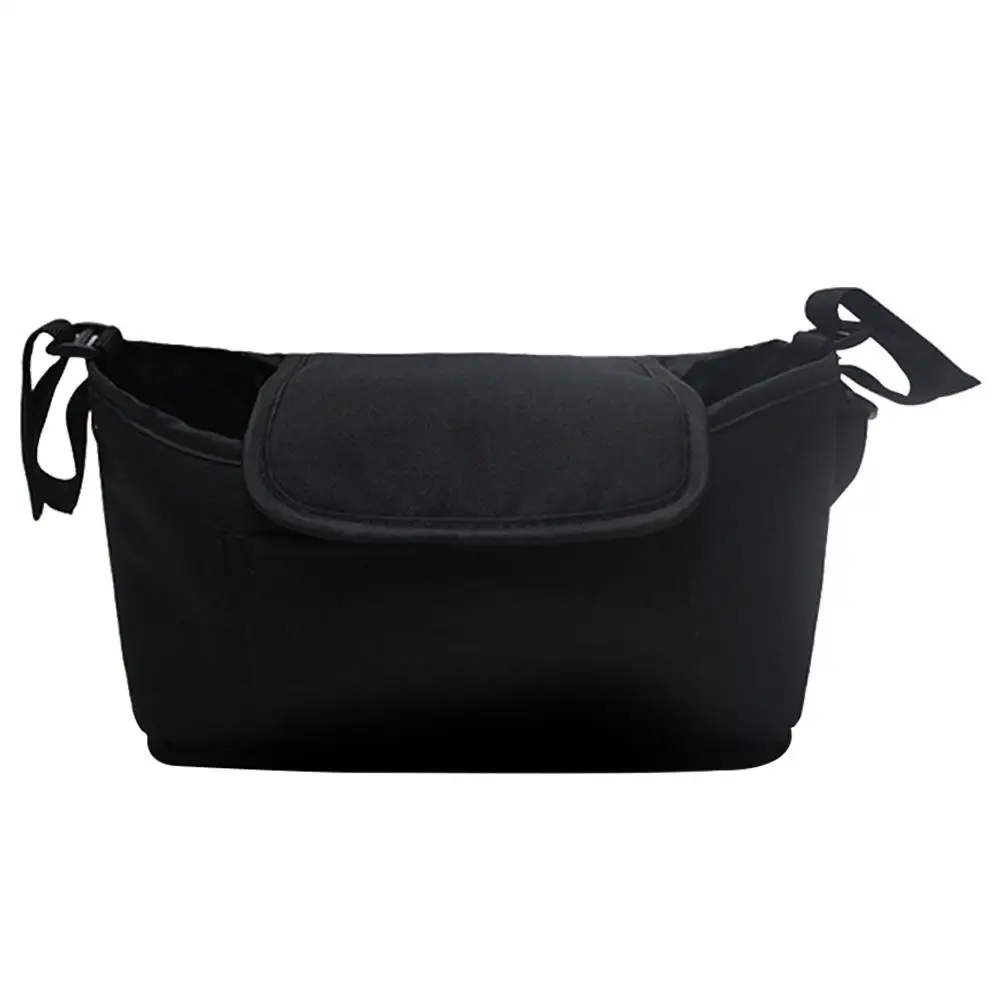 Новая многофункциональная сумка для подгузников для мам, сумка для детских колясок, рюкзак для путешествий, дизайнерская сумка для ухода за ребенком - Цвет: Black