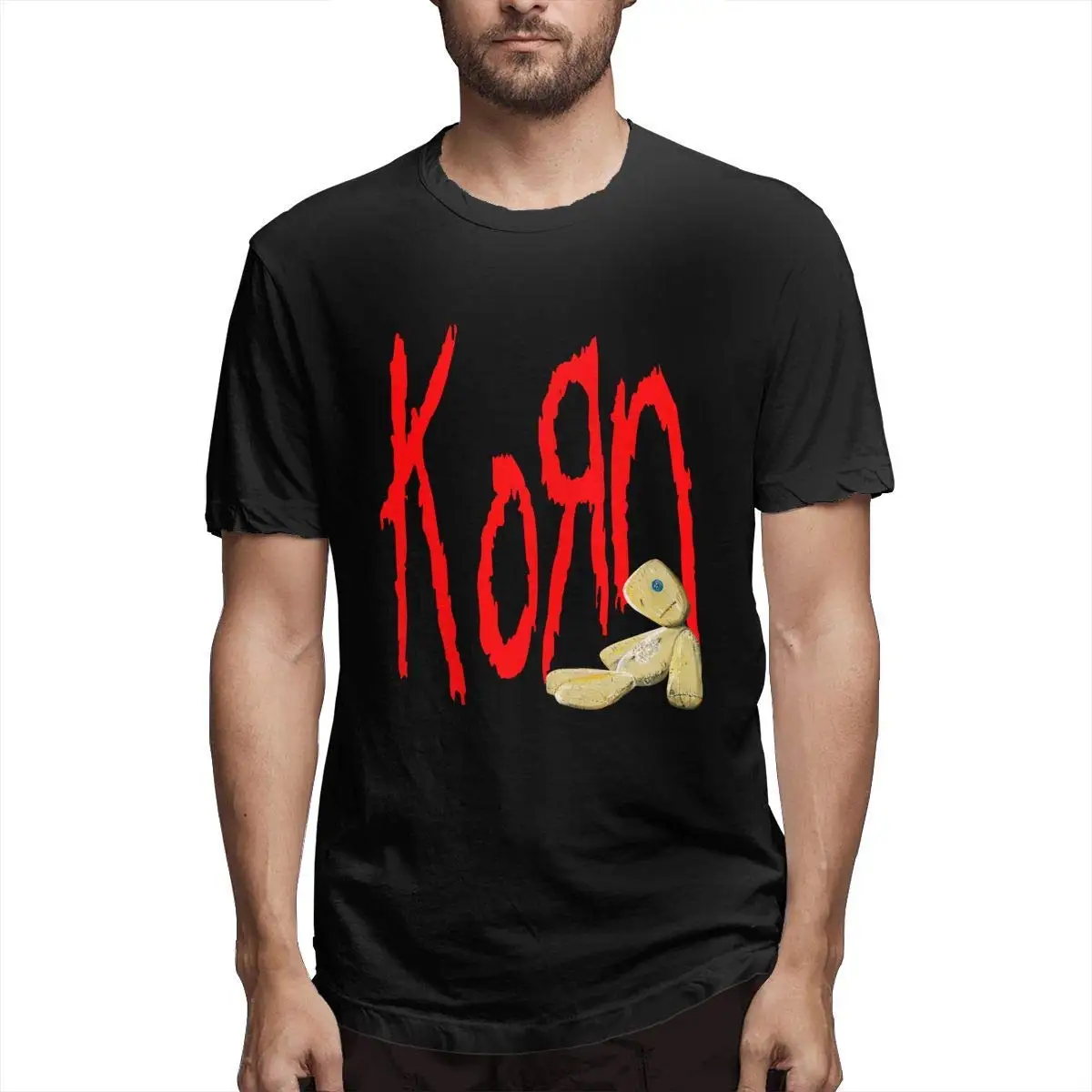 Soholulu новые мужские Korn футболки-DIY TSDFC с коротким рукавом печатные футболки