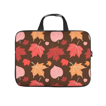 

Colorful Autumn Leaf Laptop Bag Customized Full Printed Notebook Protective Case Cover Dustproof Neoprene Fabric Tablet Sleeve