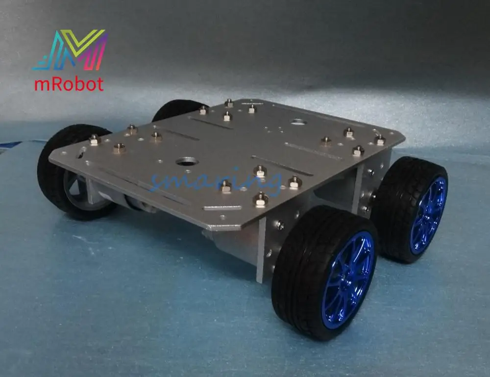 200mm*150mm Robot Smart Car Chassis With Speed Encoder 4 Wheels Drive Car For DIY Kit Educational Teaching Tool 200mm*150mm Robot Smart Car Chassis With Speed Encoder 4 Wheels Drive Car For DIY Kit Educational Teaching Tool