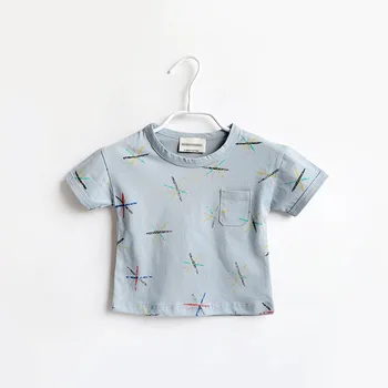 

Kids Short Sleeve Tops Tee Tshirt Toddler Boys Cartoon T-shirt Baby Girls Clothes Children Summer Shirts for Boys Girls 0-9 Y