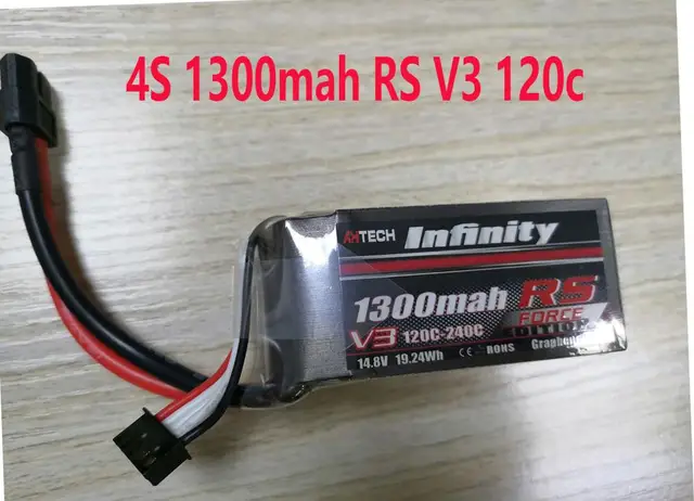 Infinity RS Force V3 4S 14.8V 1150mAh 120C