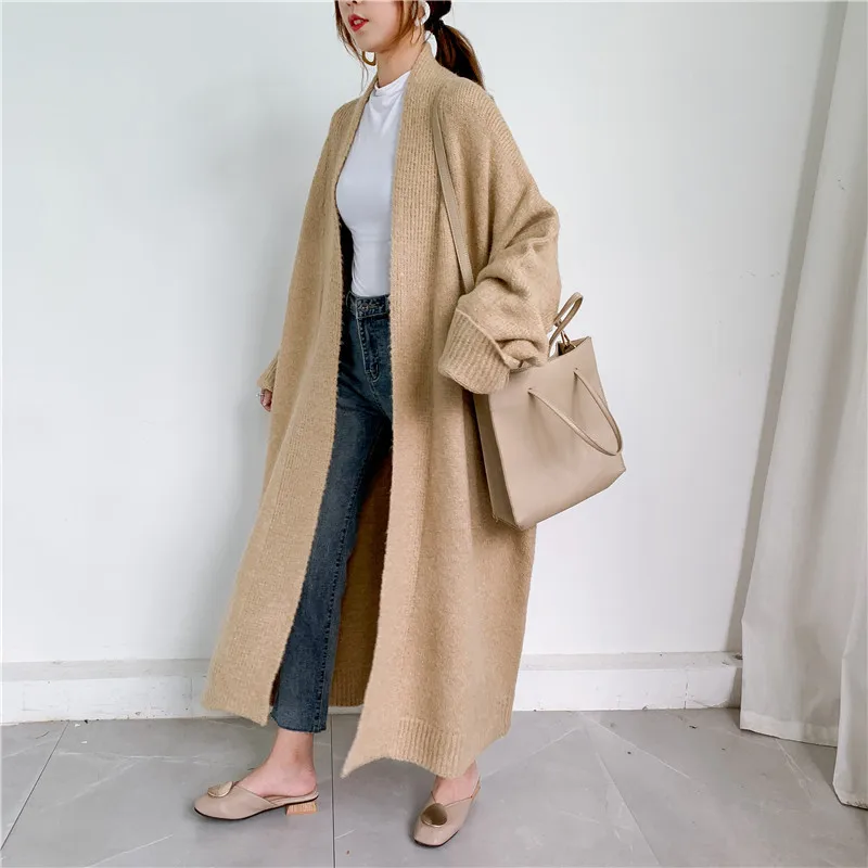 #^Special Price Plus Size Women Fashion Thick Oversized Long Sweaters Autumn Winter New Loose Casual Long Cardigan Long Sleeve Chic Knitted Coat #^Special Price Plus Size Women Fashion Thick Oversized Long Sweaters Autumn Winter New Loose Casual Long Cardigan Long Sleeve Chic Knitted Coat