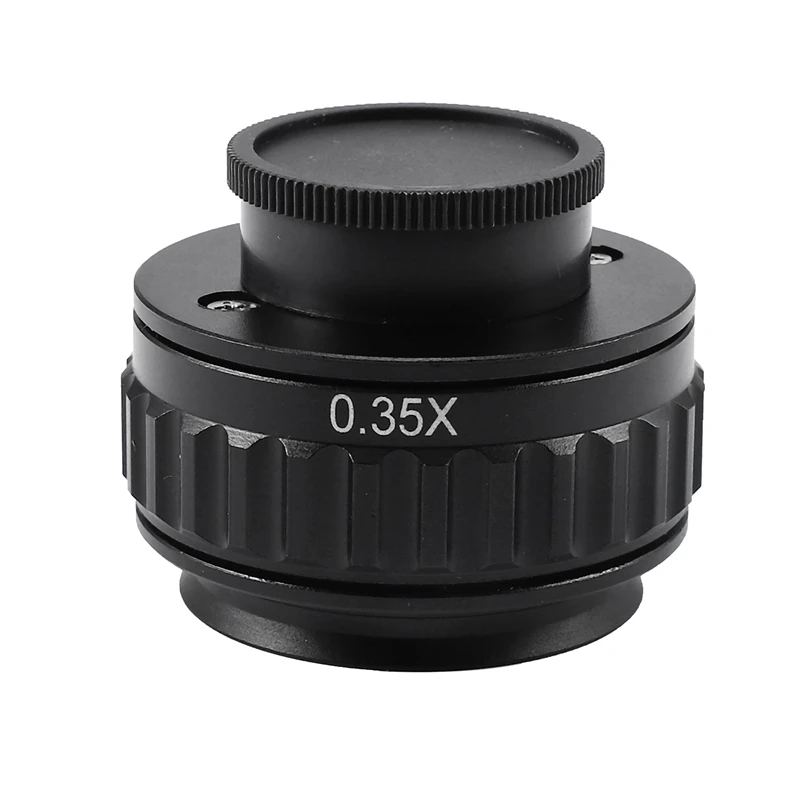 

0.35X Bayonet Lens Adapter Focus Adjustable Camera Mount C Mount Adapter to New Trinocular Stereo Microscope