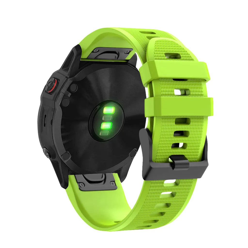 Быстроразъемный силиконовый сменный ремешок для часов Garmin Fenix 6/Fenix 6Pro Watch Quick Release силиконовый браслет Easyfit
