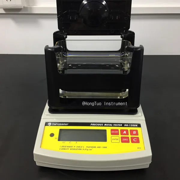 Dh-1200k Gold And Silver Tester Portable Gold Purity Testing Machine Price  - Densitometers - AliExpress