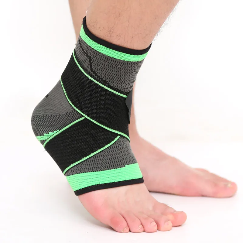 1 шт. фиксирующая поддержка лодыжки компрессионное дышащее эластичное Защитное приспособление для ног ремешок для лодыжки Поддержка лодыжки s для женщин и мужчин