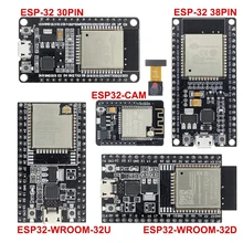 ESP-32S ESP-WROOM-32 esp32 ESP-32 ESP32-CAM placa de desenvolvimento bluetooth e wifi cpu núcleo duplo com consumo de baixa potência mcu