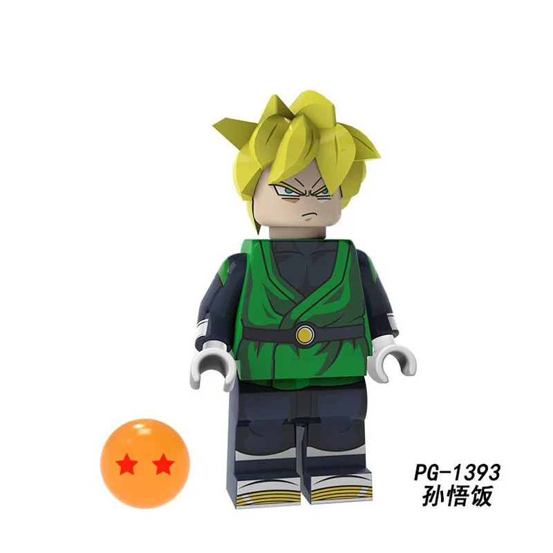 10 шт. PG8169 Dragon Ball Z Arnold Sun Wufan Latiz WuTian строительные блоки подарки игрушки для