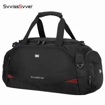 

Brand men's travel bag high quality waterproof travel bag large capacity handbag dry and wet separation travel bag