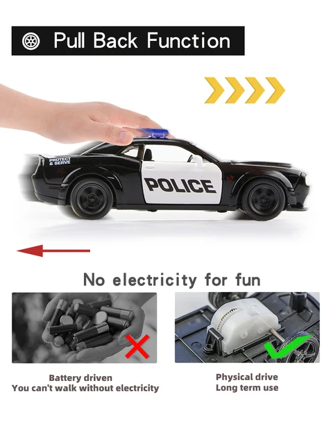 Children's Toys Gifts For Boyfriend Police Car Series RMZ city Diecasts Toy Vehicles Simulation Exquisite Model 1:36 Alloy Cars 3