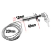 Garage door release key, garage door lock, emergency key release, release lock 3