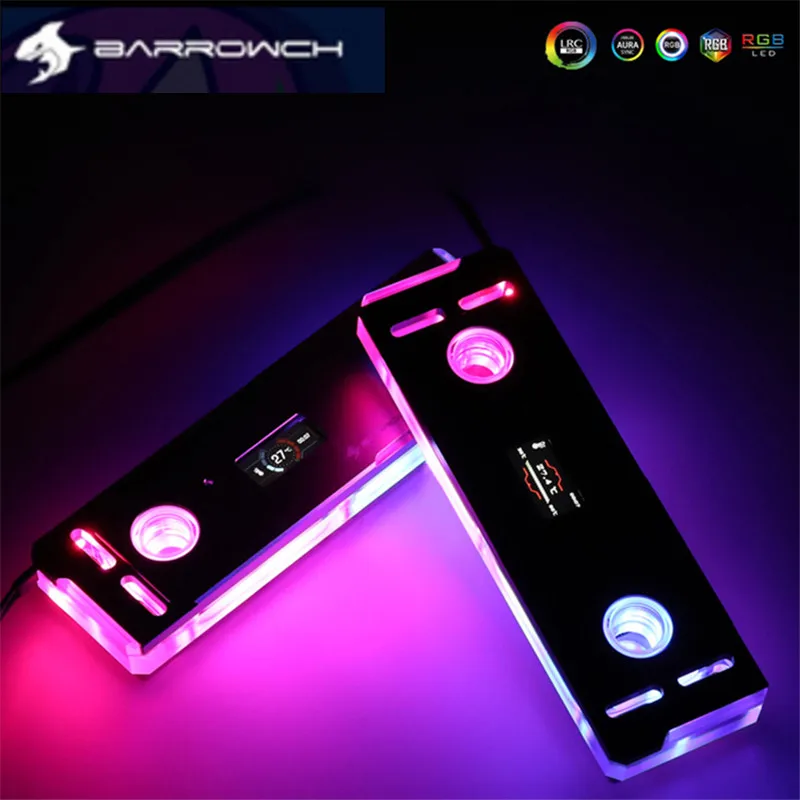 Barrowch многорежимный цветной дисплей lrc2. 0 5V Аврора память холодная головка набор