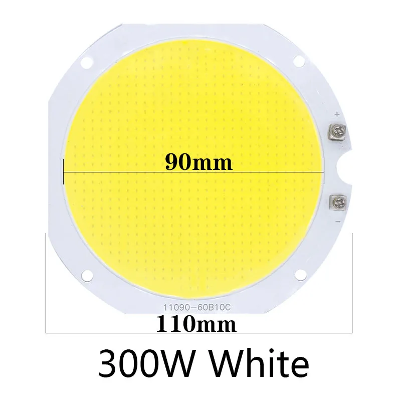 Светодиодный COB чип 300 Вт COB источник 30-34 в лампа Smart IC для наружного прожектора стадиона футбольного поля растение Освещение DIY холодный теплый белый - Испускаемый цвет: 300W White
