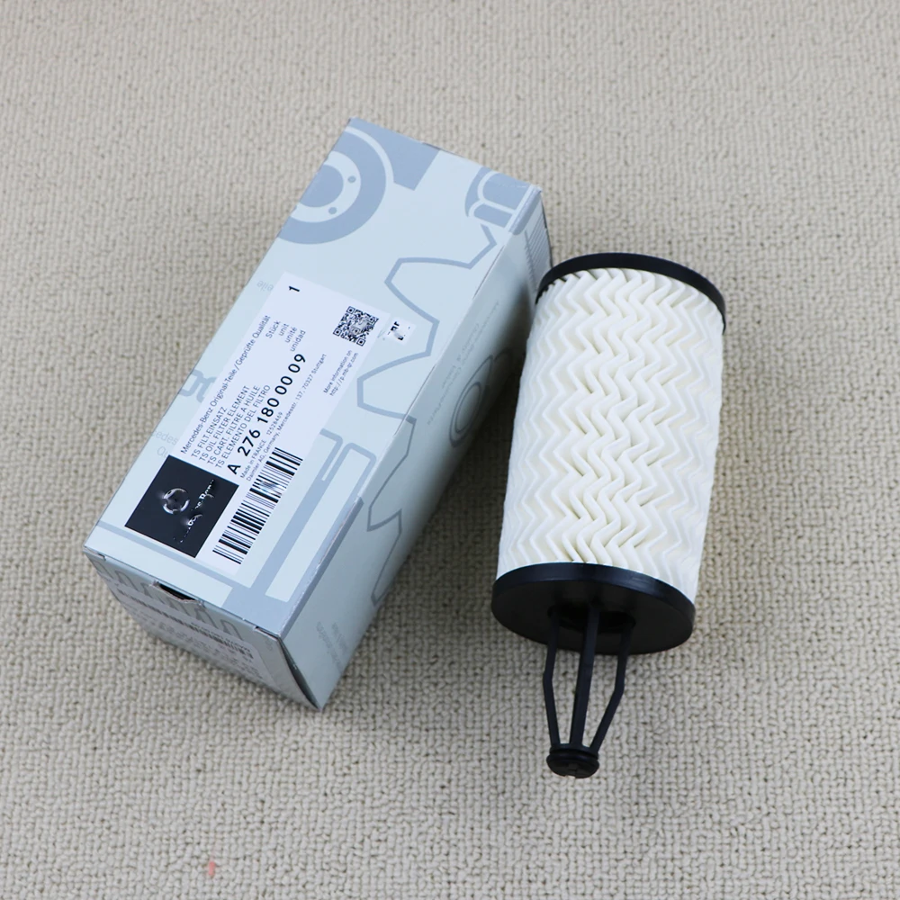 Oil Filter A2761800009 For Benz C CLS E GL GLE GLK GLS M R SL SLK W204 S205 A207 W166 W251 V222 R172 3.0L 3.5L 4.6L 2761800009