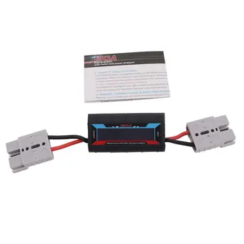 

130A Watt Meter Power Analyzer Digital LCD Solar Volt Amp Anderson Style Plug